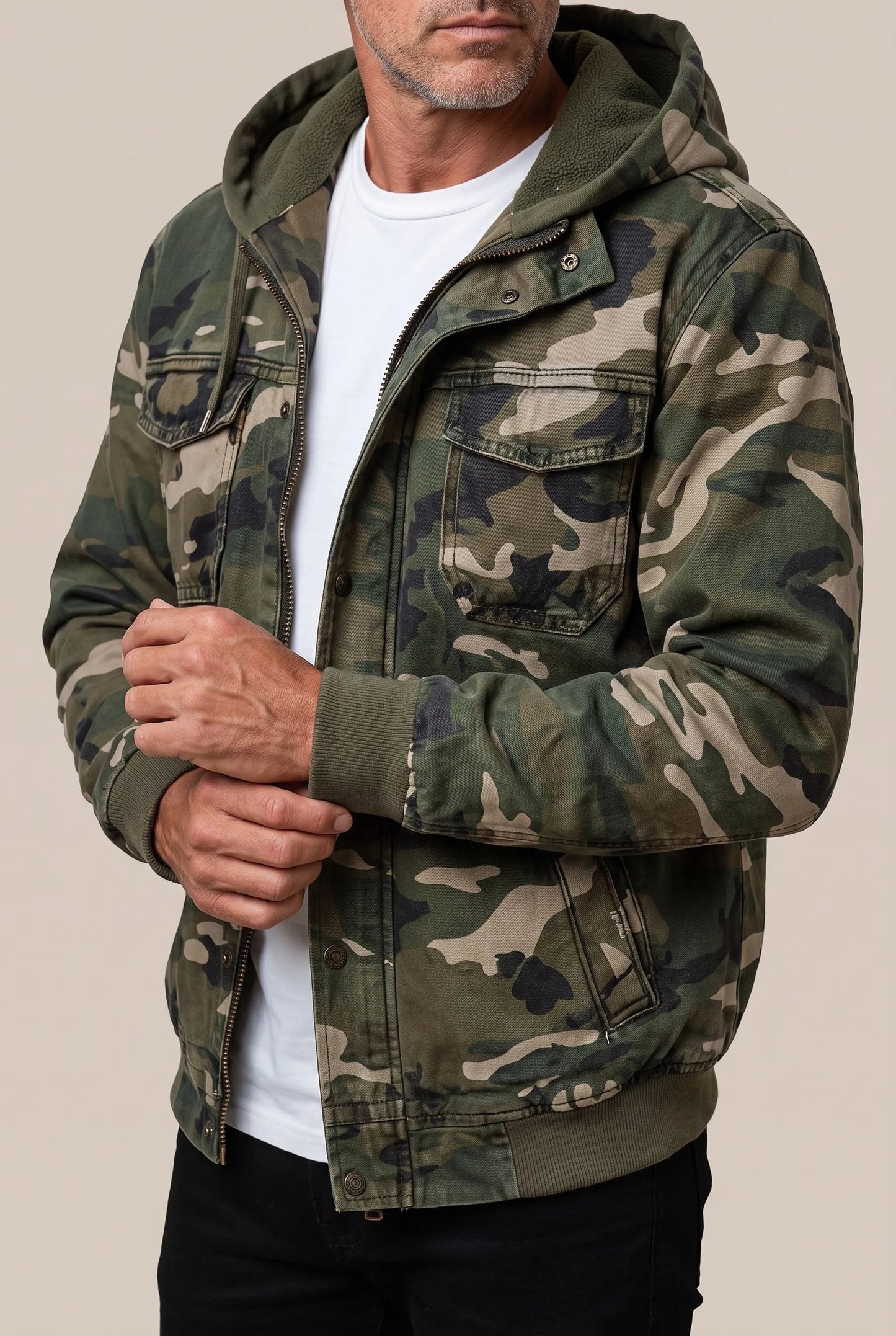 Camoridge | Funktionale Cargo Jacke
