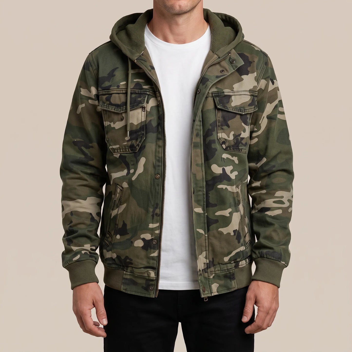 Camoridge | Funktionale Cargo Jacke