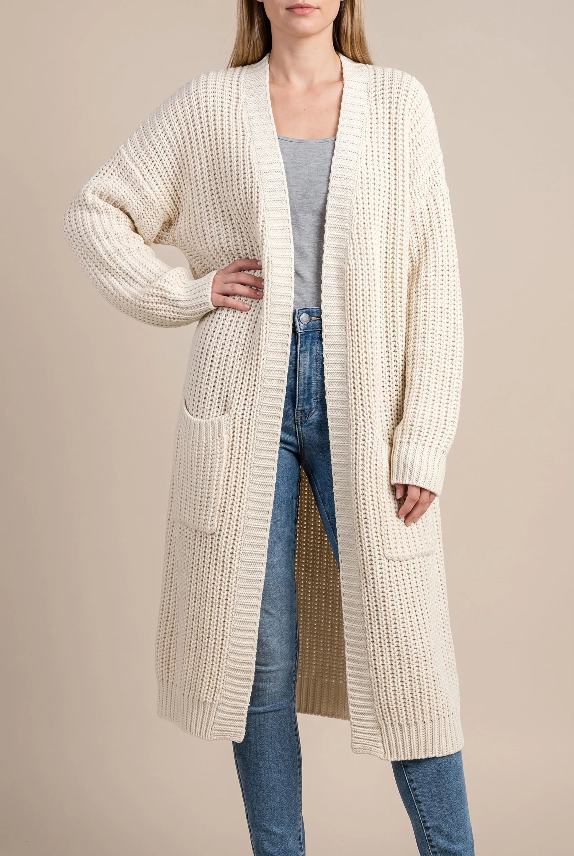 CardiLounge | Lange Strickjacke Für Damen