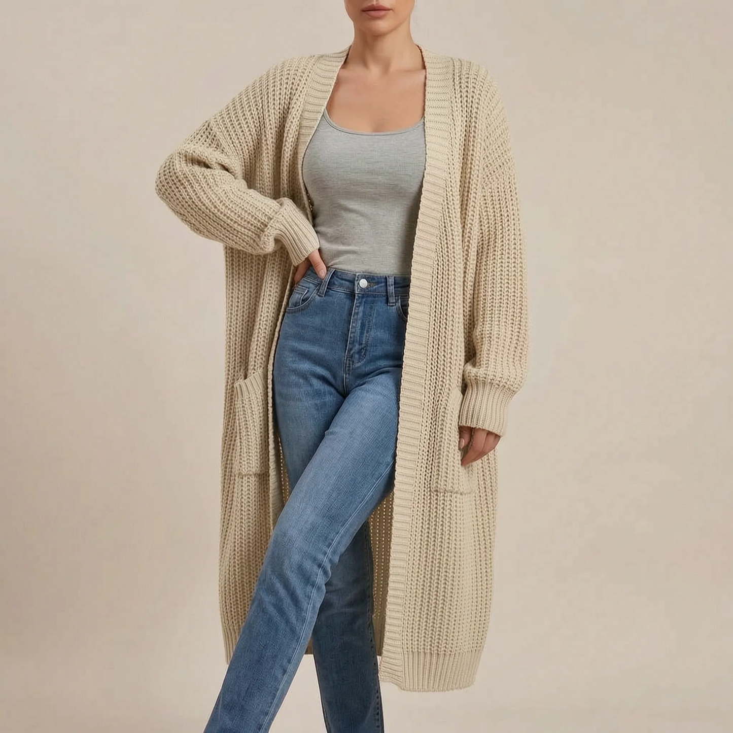 CardiLounge | Lange Strickjacke Für Damen