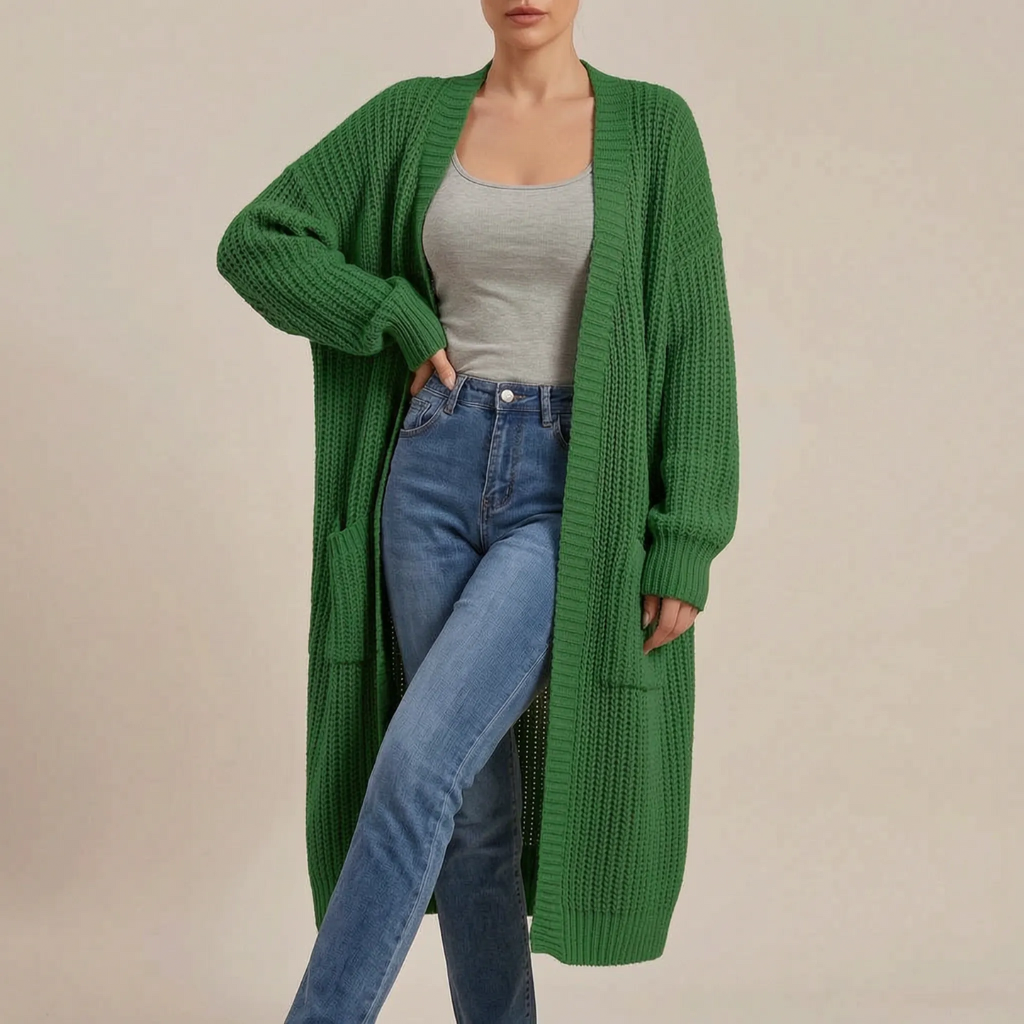 CardiLounge | Lange Strickjacke Für Damen