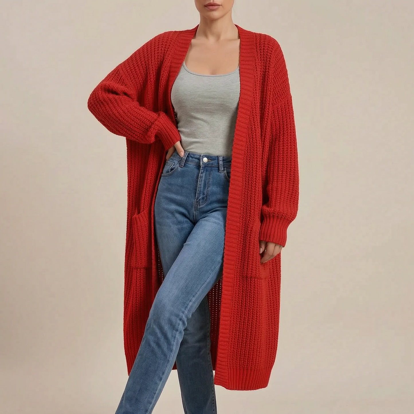 CardiLounge | Lange Strickjacke Für Damen