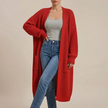 CardiLounge | Lange Strickjacke Für Damen