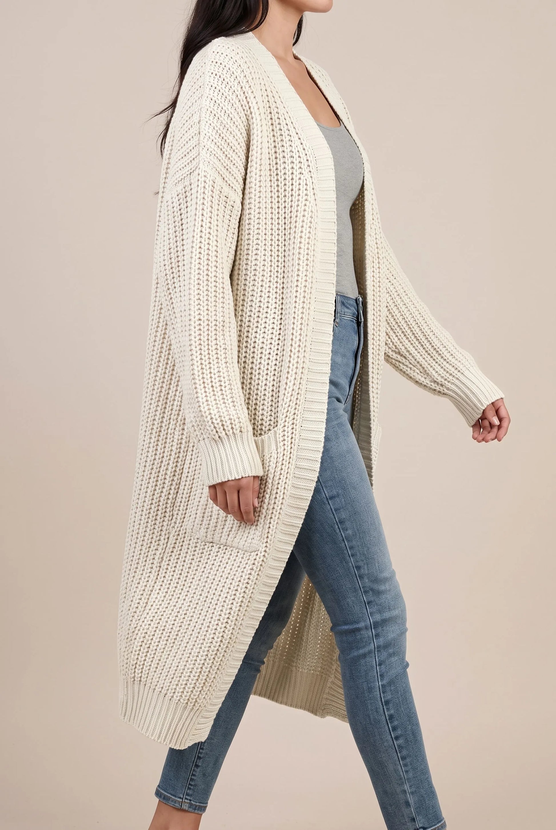 CardiLounge | Lange Strickjacke Für Damen