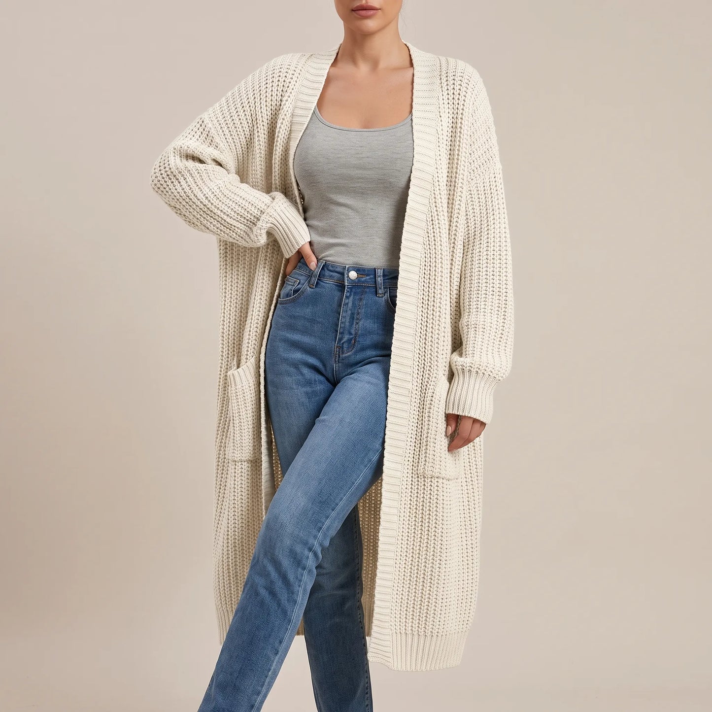 CardiLounge | Lange Strickjacke Für Damen