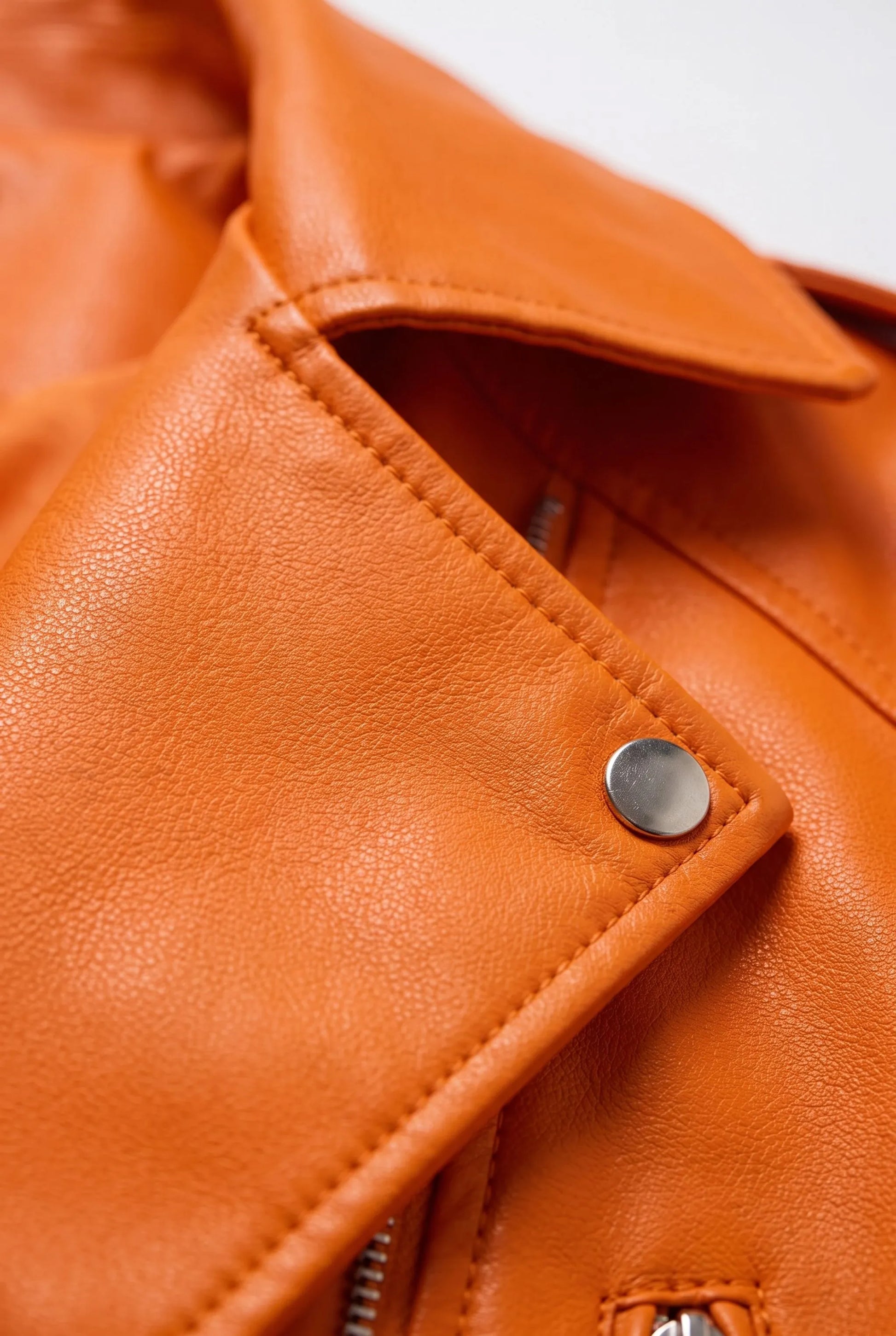 Celeren | Kurze Bikerjacke Mit Asymmetrischem Reißverschluss