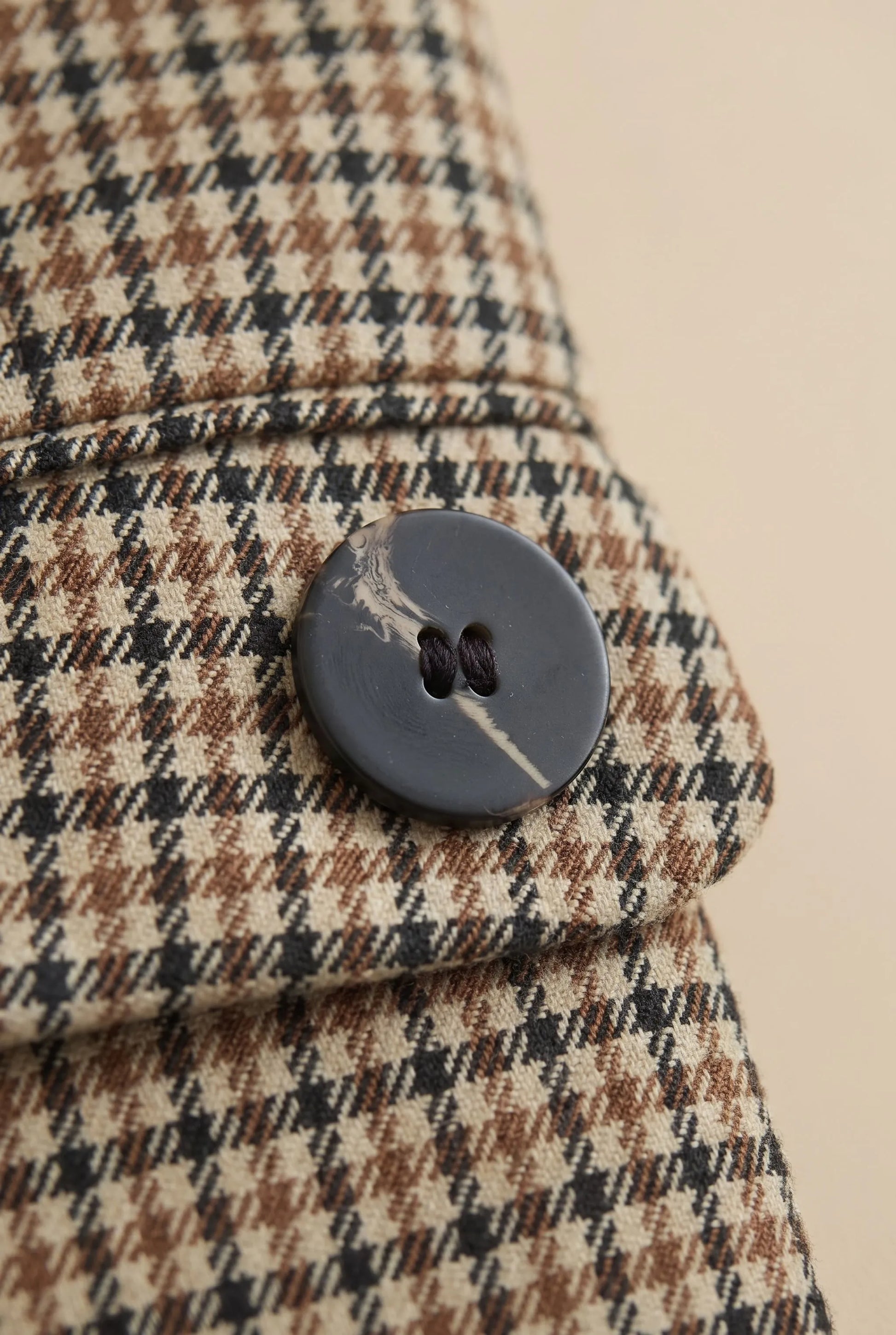 Checka | Klassischer Doppelreihiger Karo-Blazer