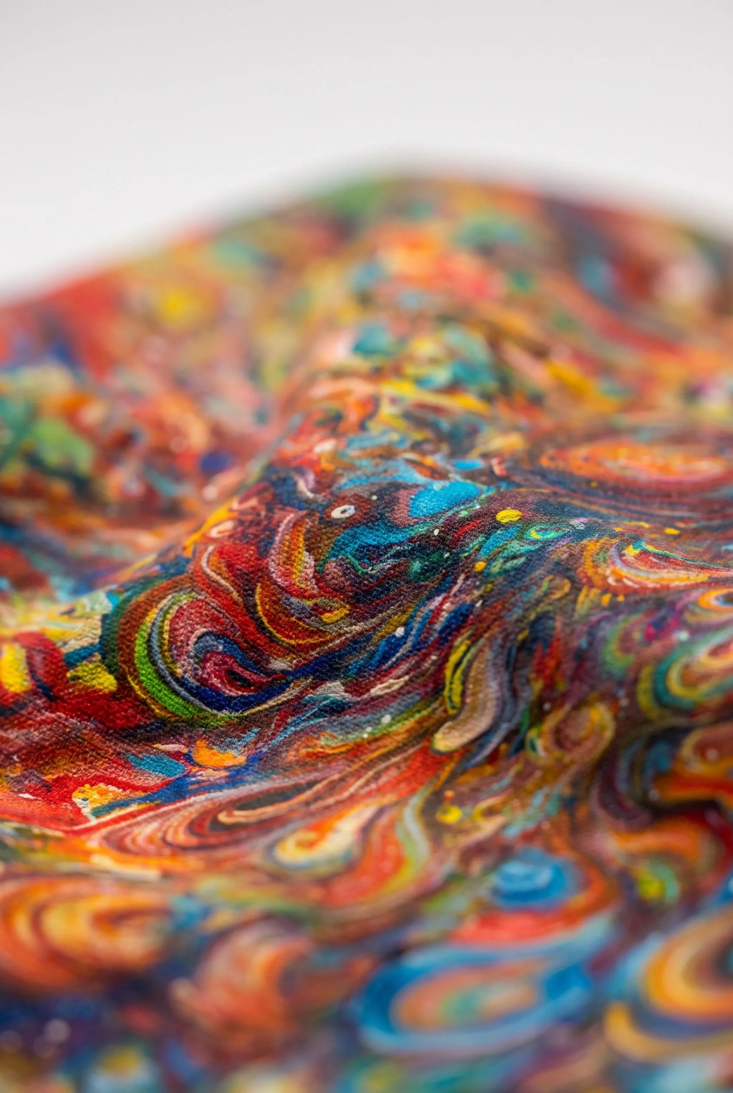 Chromatics | Buntes Herrenhemd Mit Abstraktem Muster