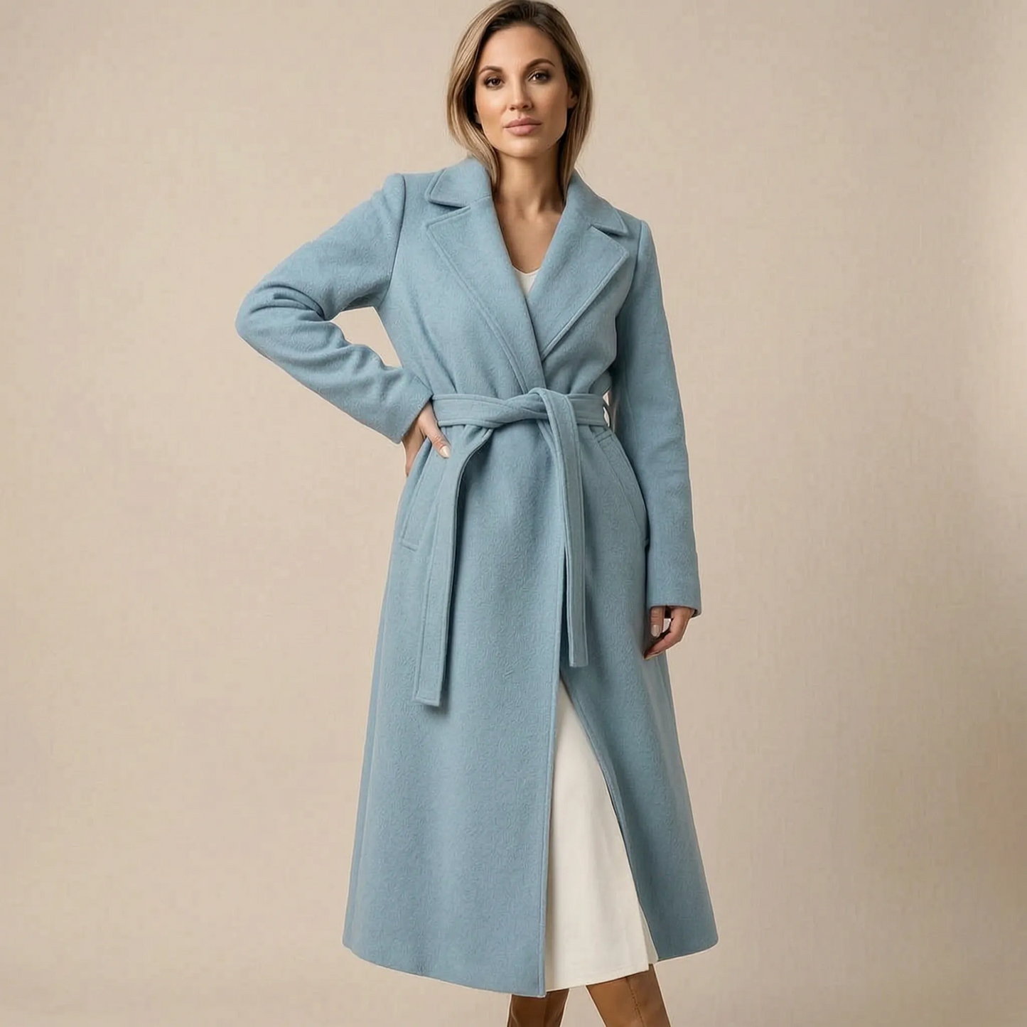 CityCoat | Langer Klassischer Damen Wintermantel