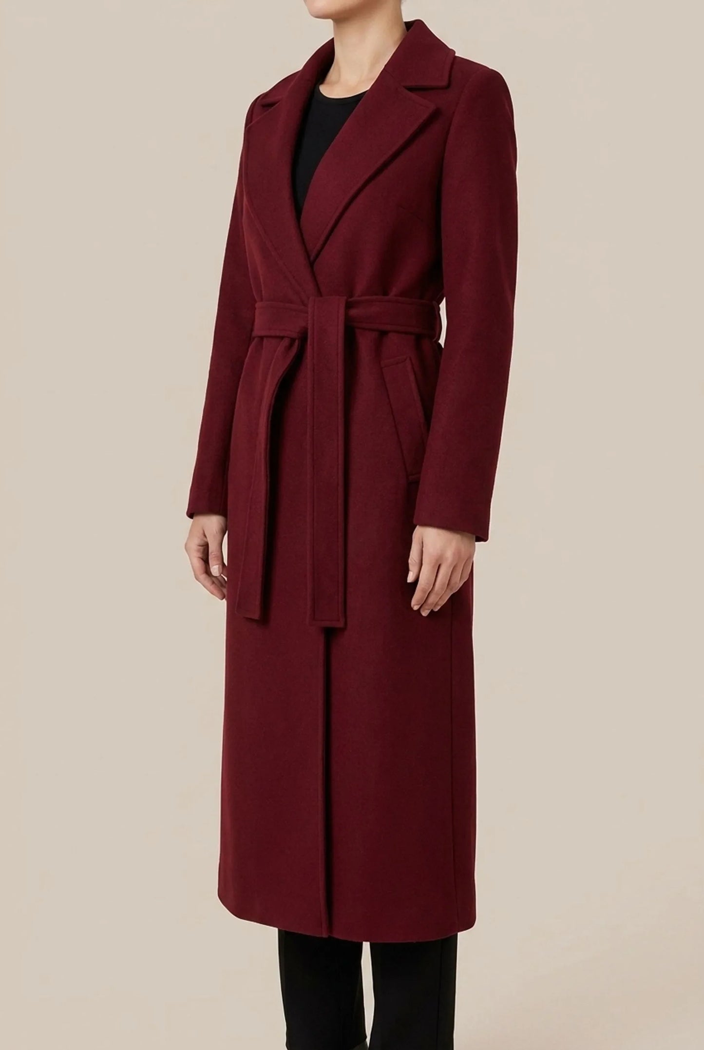 CityCoat | Langer Klassischer Damen Wintermantel