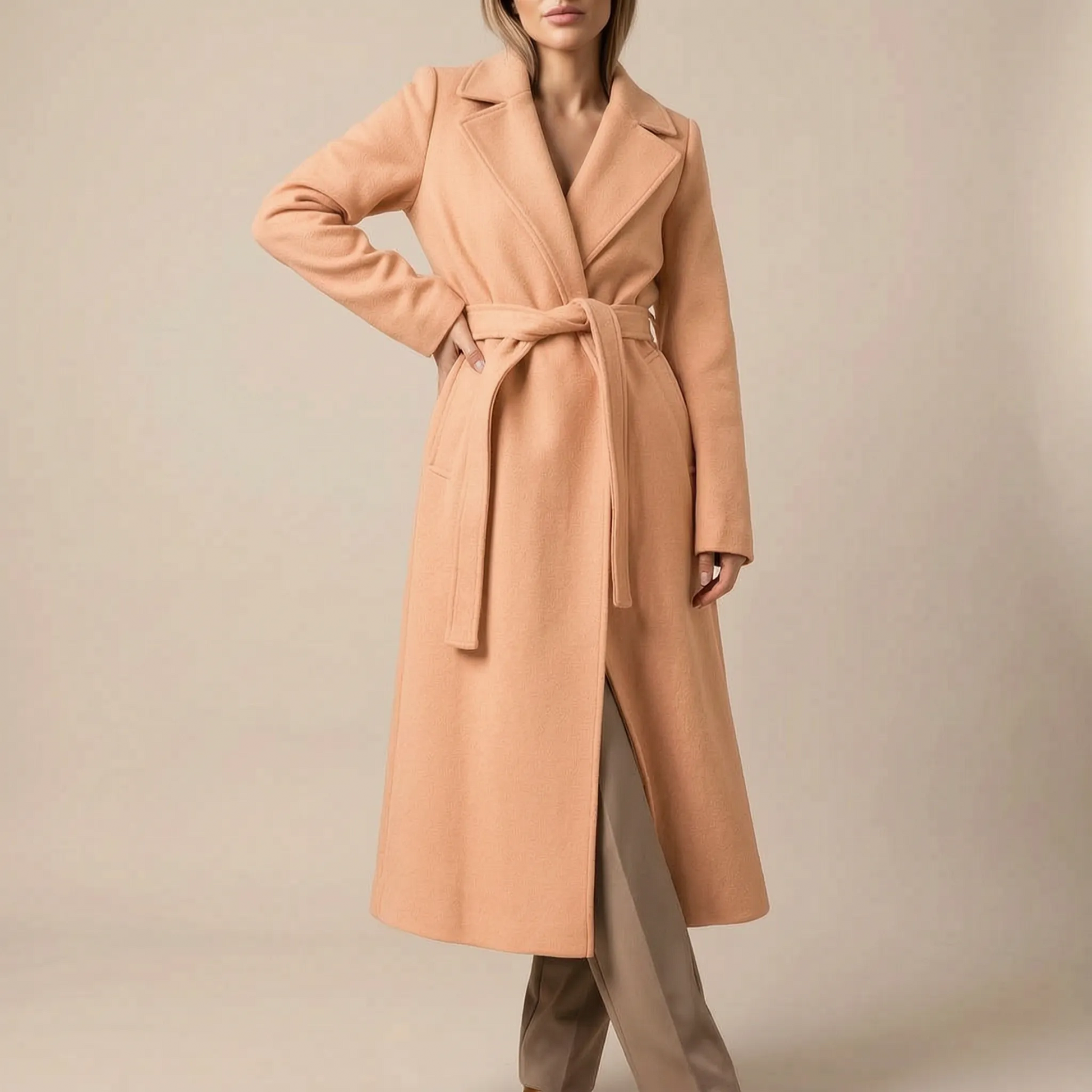 CityCoat | Langer Klassischer Damen Wintermantel