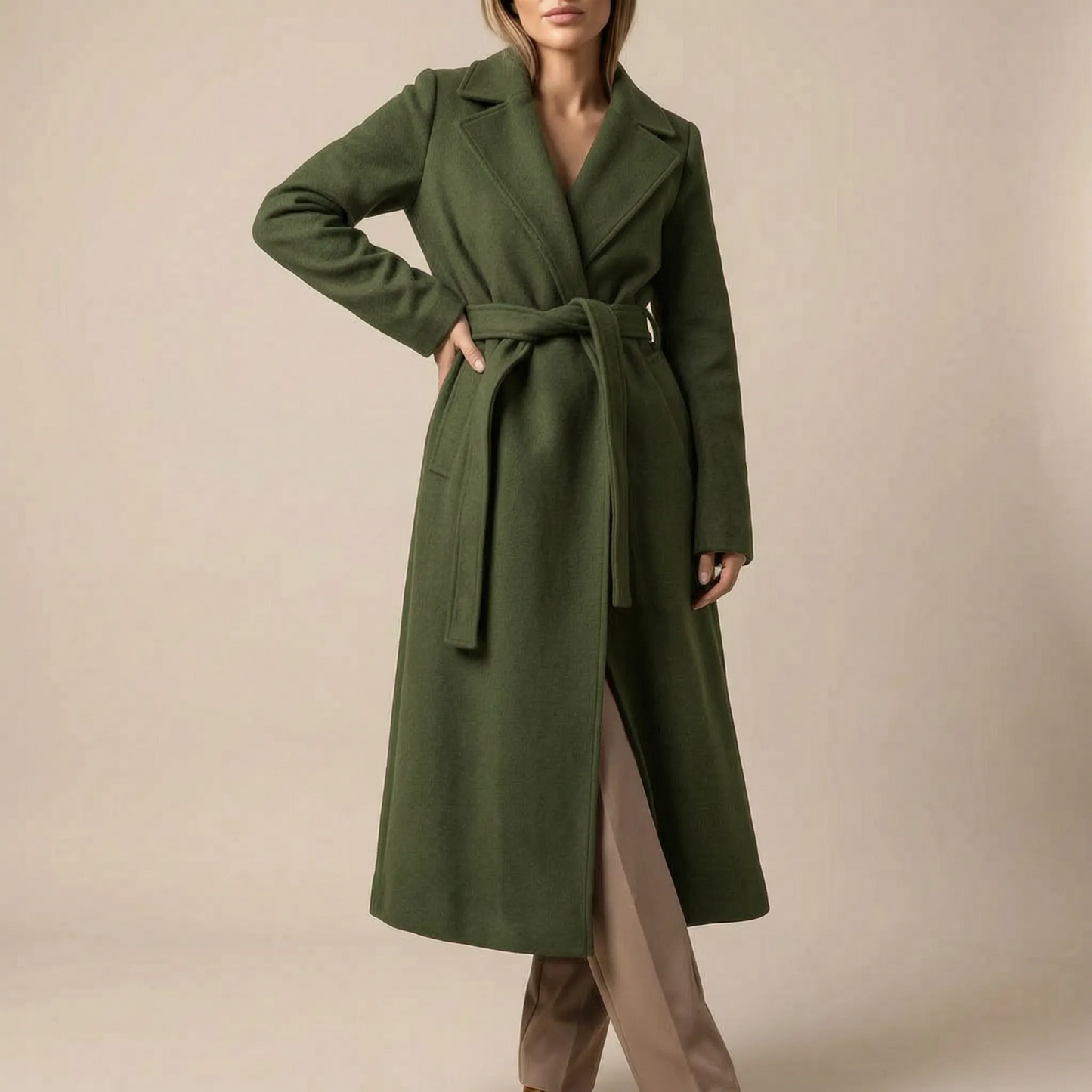 CityCoat | Langer Klassischer Damen Wintermantel
