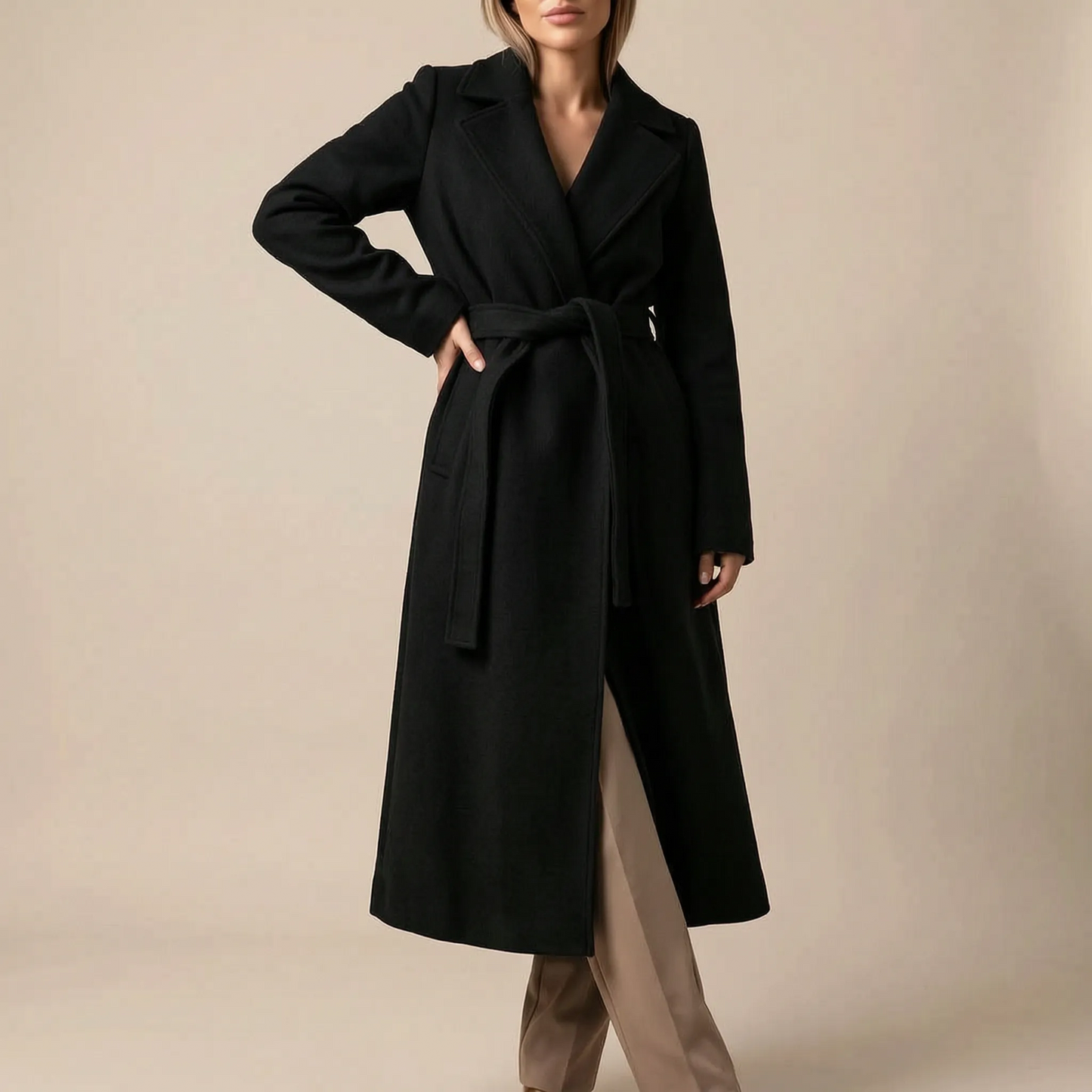 CityCoat | Langer Klassischer Damen Wintermantel
