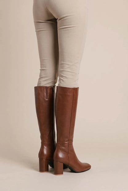 CityStrider | Hohe Damenstiefel Mit Absatz