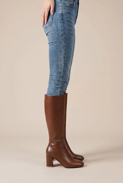 CityStrider | Hohe Damenstiefel Mit Absatz