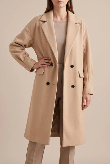 CityVibe | Klassischer Mittellanger Trenchcoat