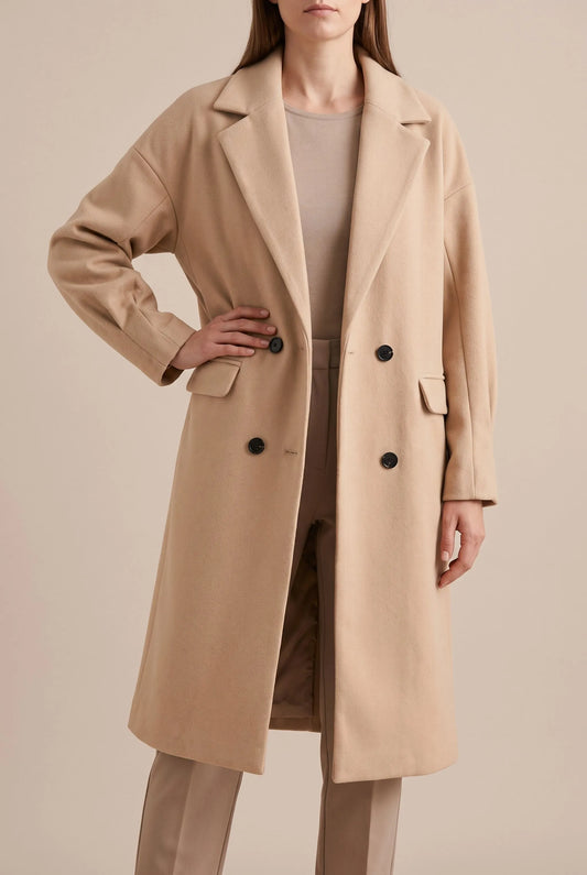 CityVibe | Klassischer Mittellanger Trenchcoat