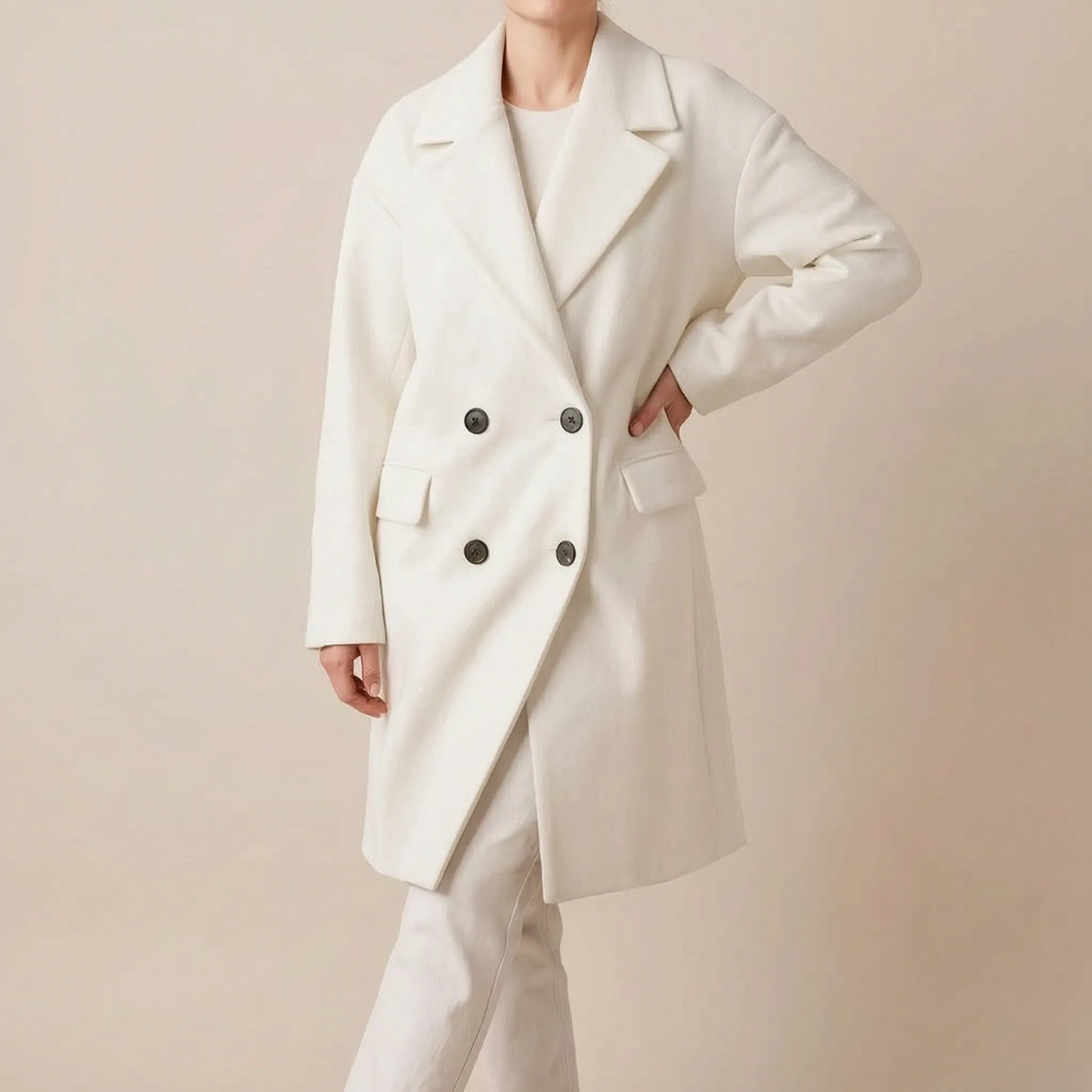 CityVibe | Klassischer Mittellanger Trenchcoat