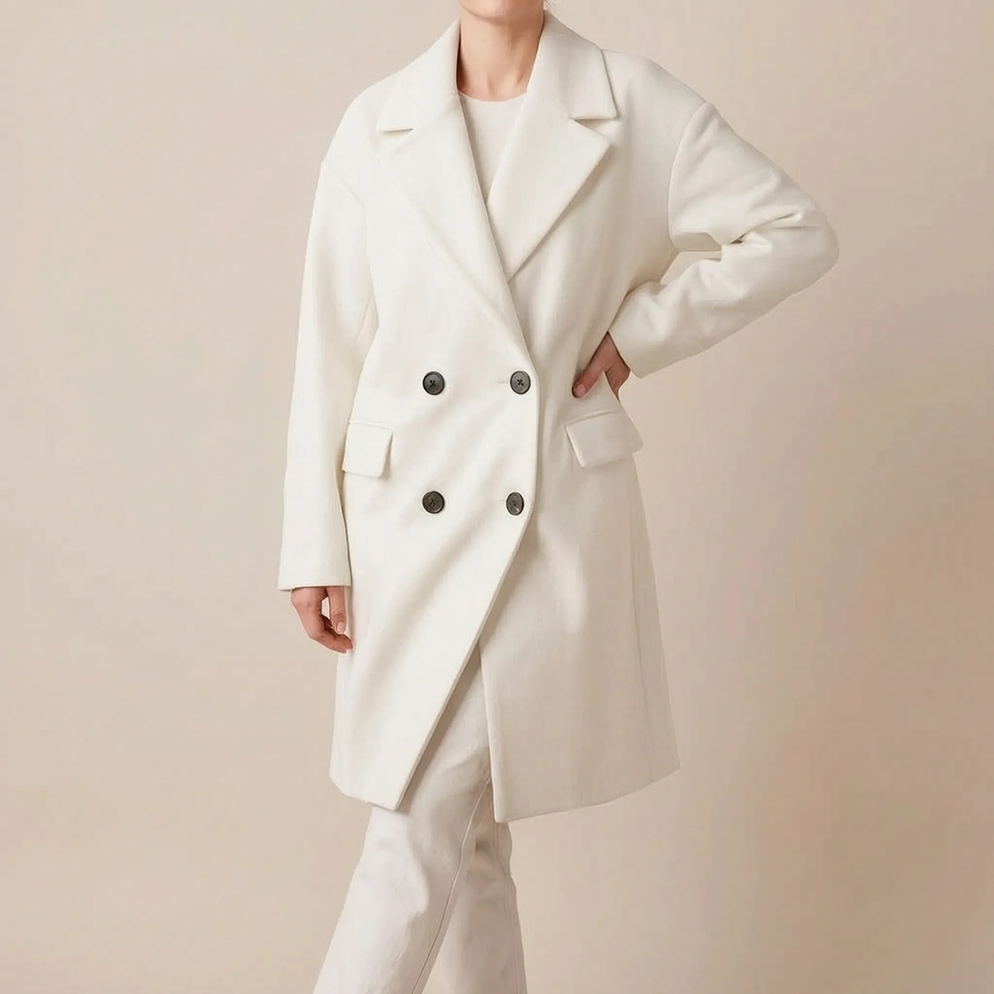 CityVibe | Klassischer Mittellanger Trenchcoat
