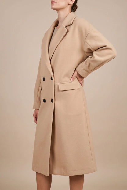 CityVibe | Klassischer Mittellanger Trenchcoat