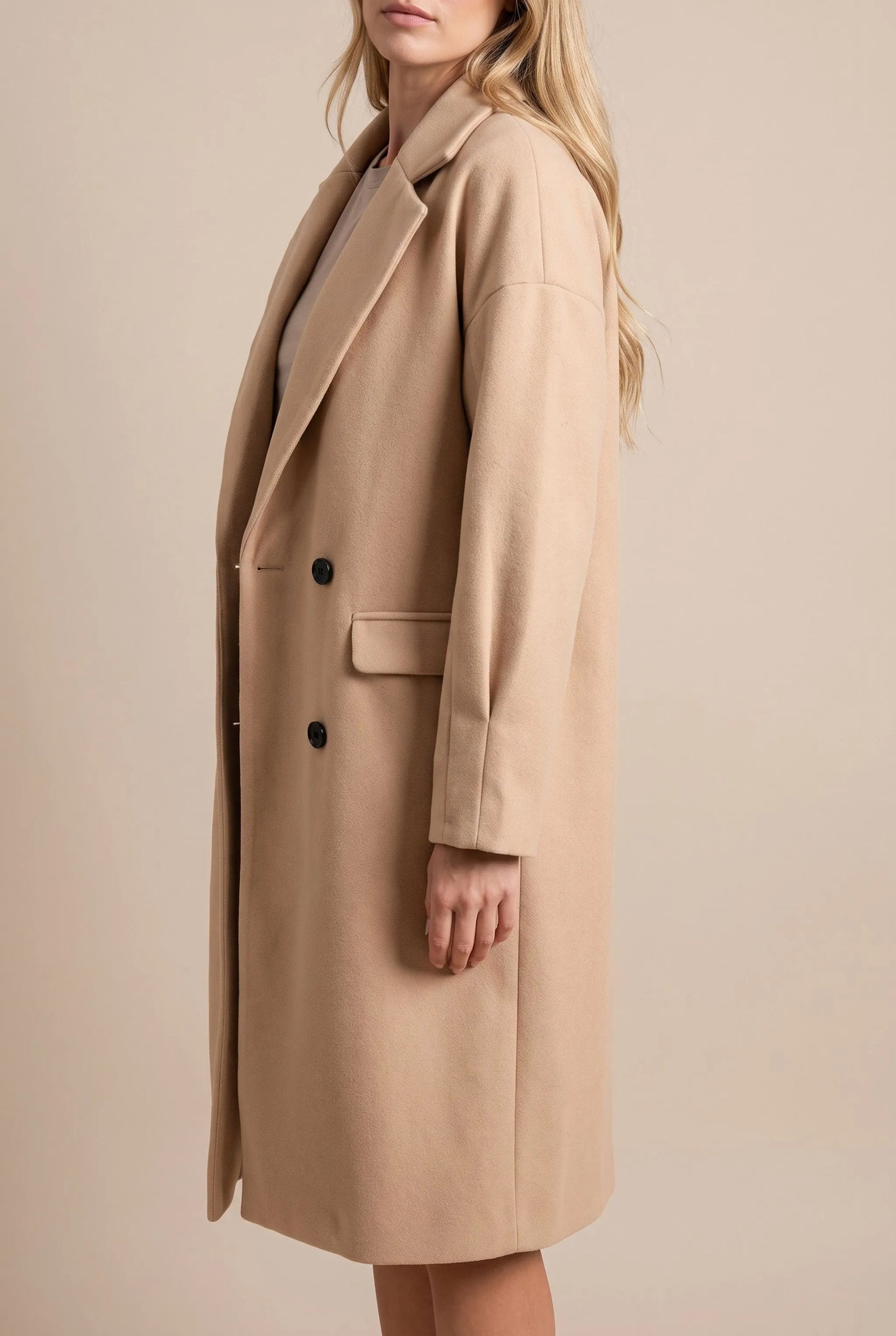 CityVibe | Klassischer Mittellanger Trenchcoat