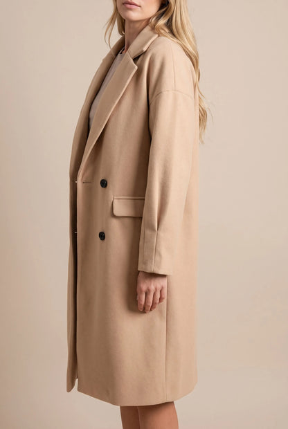 CityVibe | Klassischer Mittellanger Trenchcoat