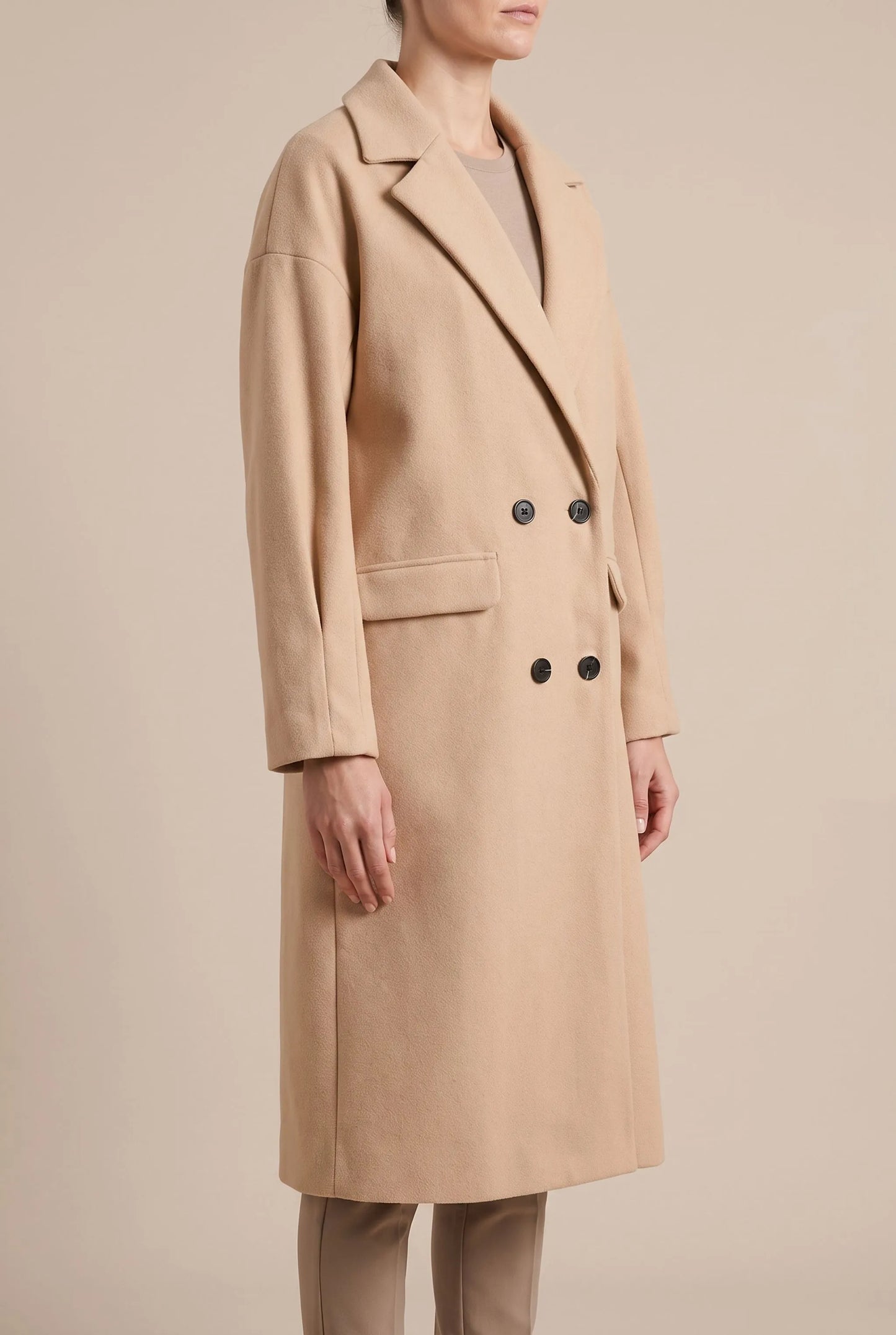 CityVibe | Klassischer Mittellanger Trenchcoat