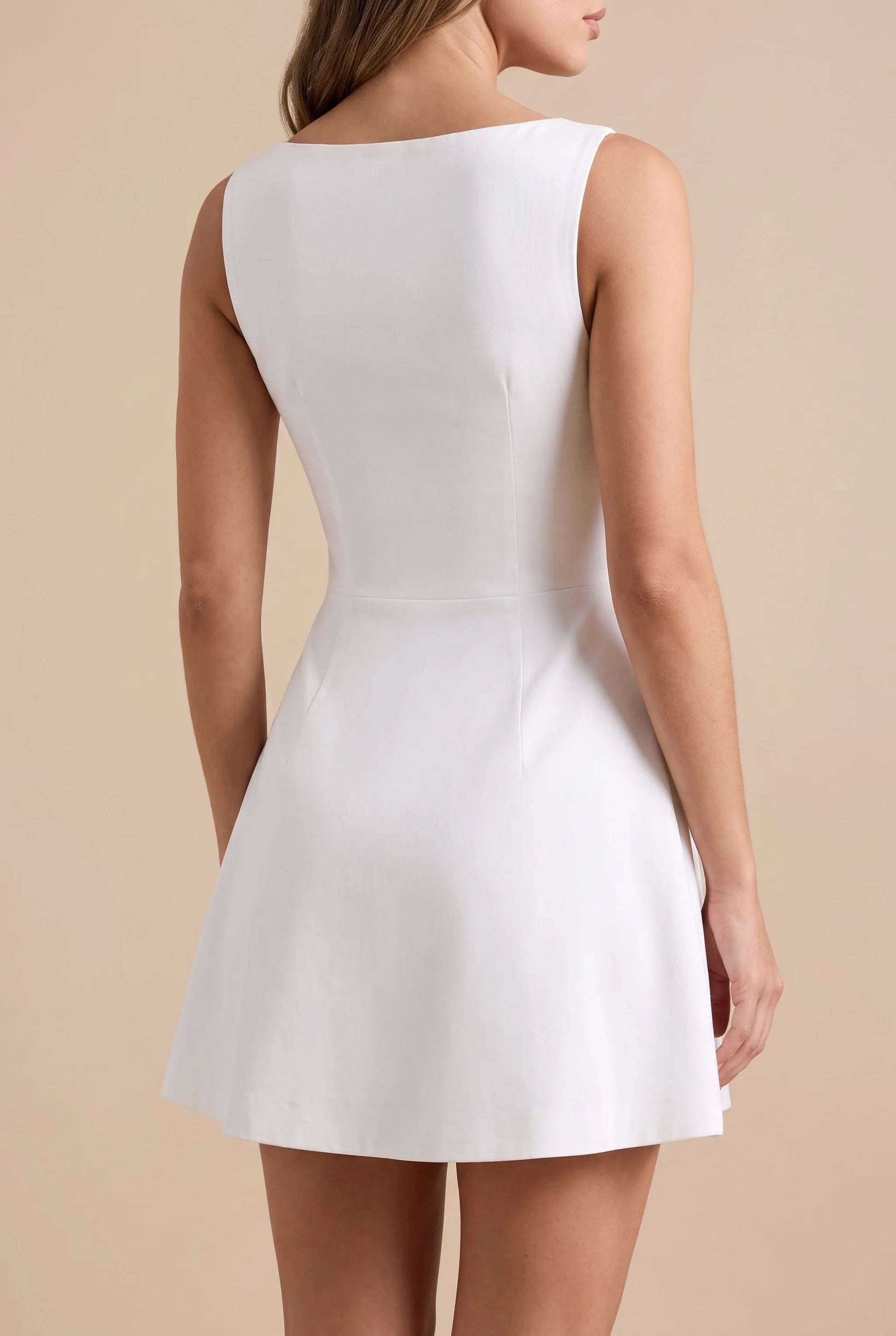 Clarida | Elegantes Rückenfreies Sommerkleid