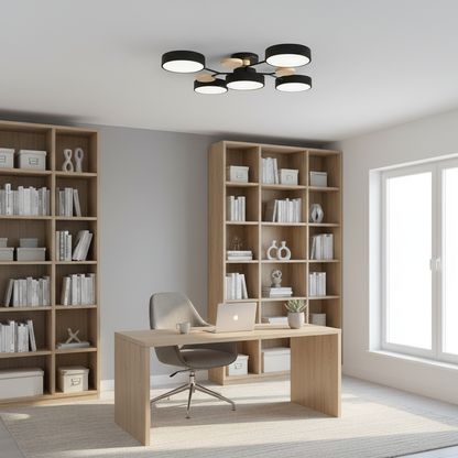 Clion Circa | Plafoniera LED Moderna Rotonda per Soffitto