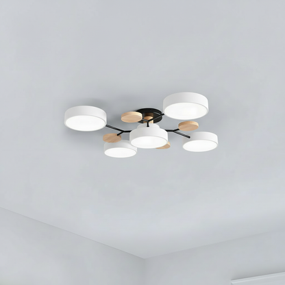 Clion Circa | Plafoniera LED Moderna Rotonda per Soffitto