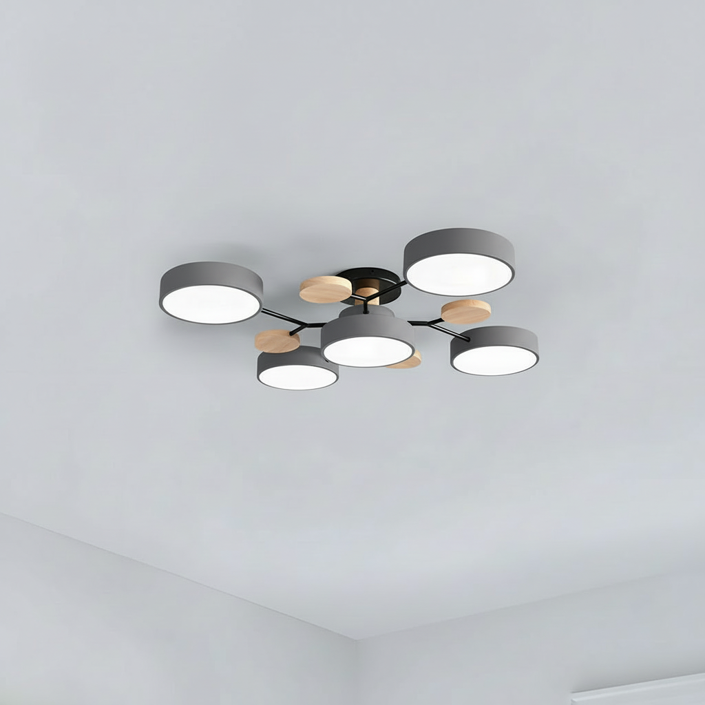 Clion Circa | Plafoniera LED Moderna Rotonda per Soffitto