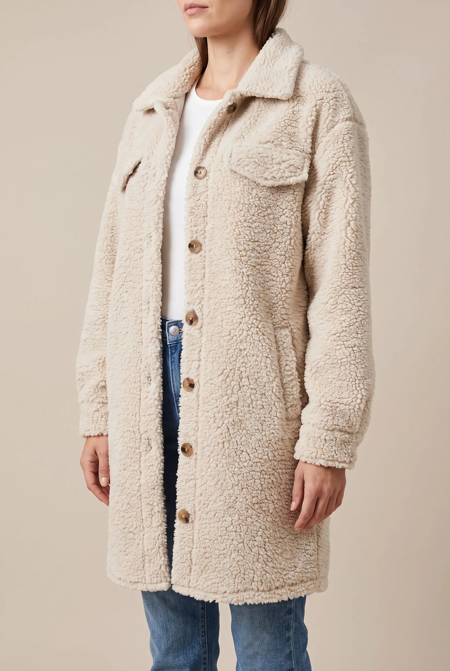 CloudCoat | Kuscheliger Teddy-Mantel