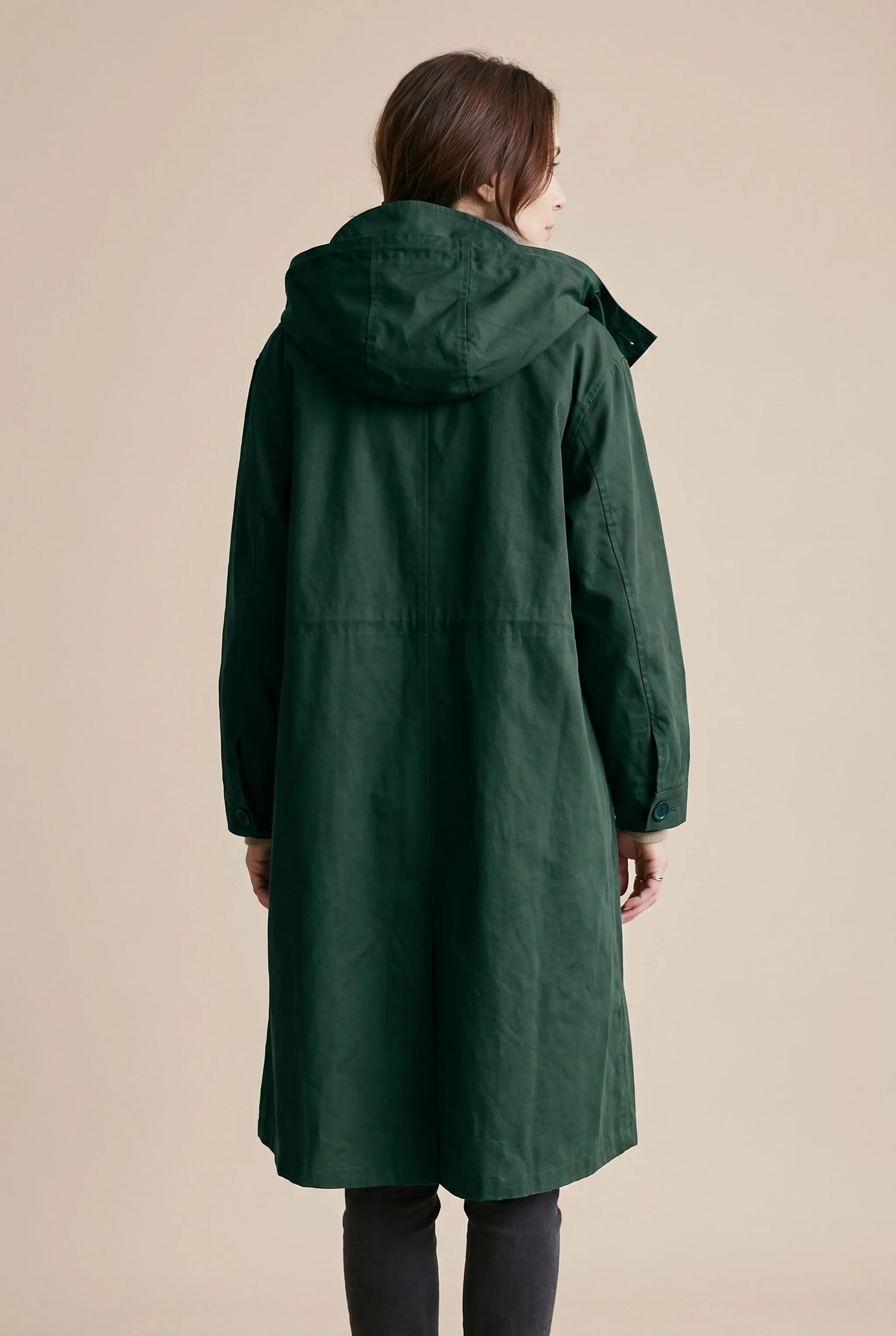 Coatavia | Lässiger Oversize Trenchcoat Mit Kapuze