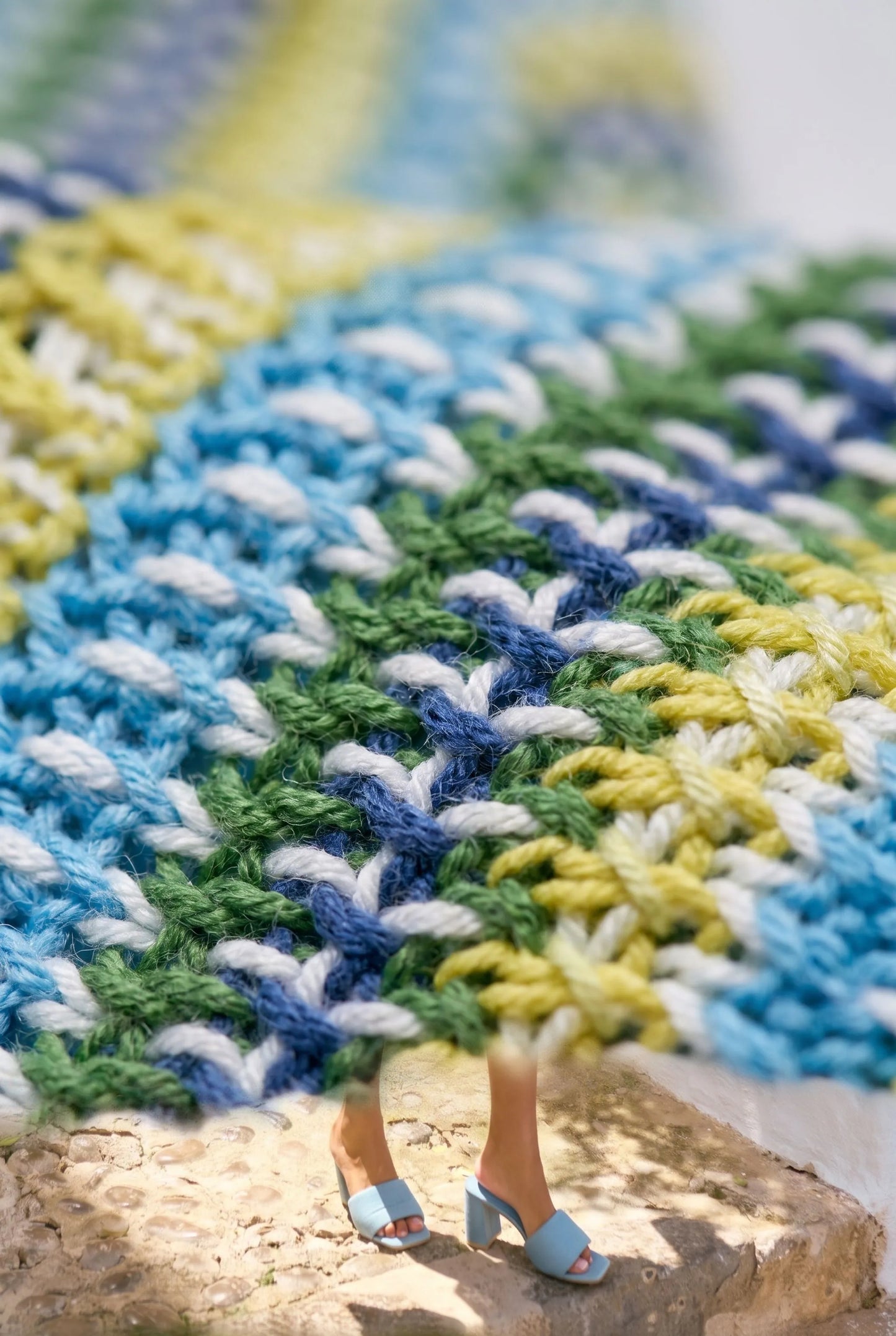 Colora | Zweiteiliges Set Mit Buntem Wellenmuster