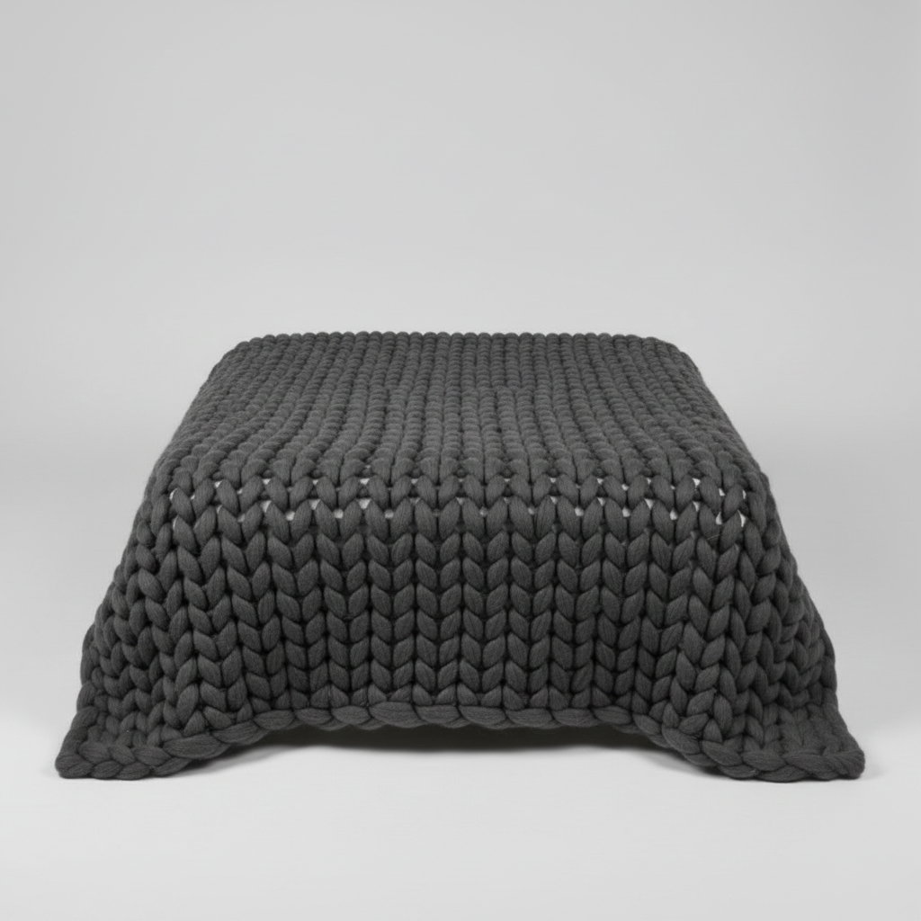 Coperta Lavorata a Maglia XXL | Design Elegante