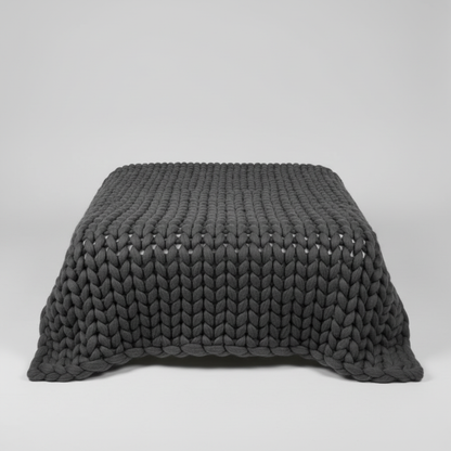 Coperta Lavorata a Maglia XXL | Design Elegante
