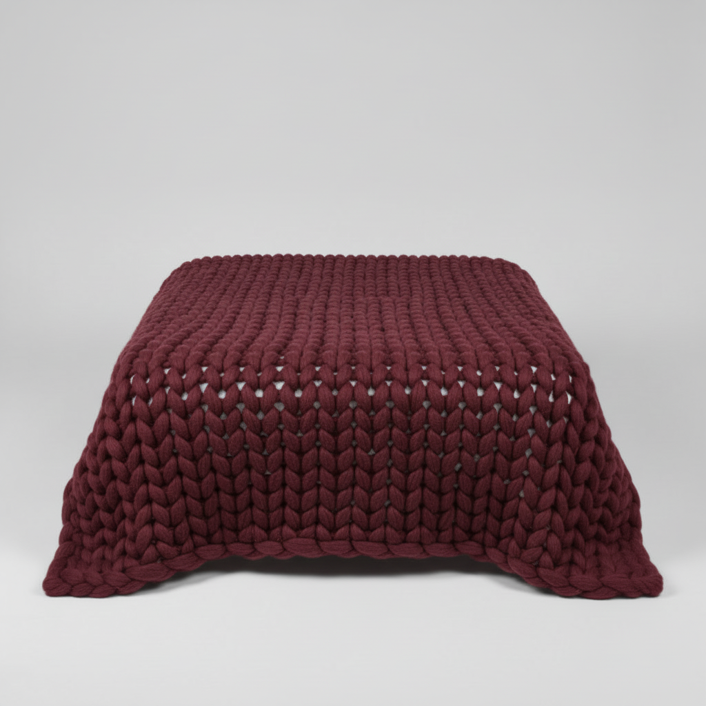 Coperta Lavorata a Maglia XXL | Design Elegante