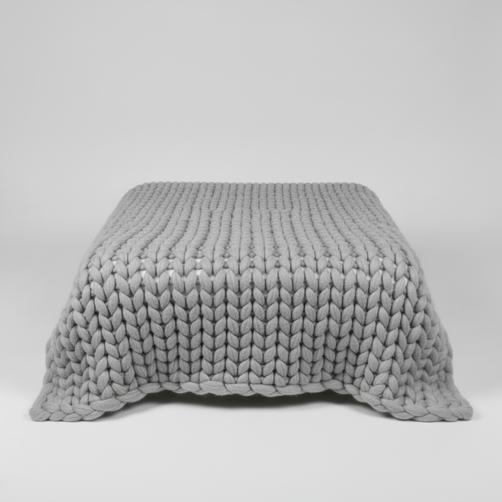 Coperta Lavorata a Maglia XXL | Design Elegante
