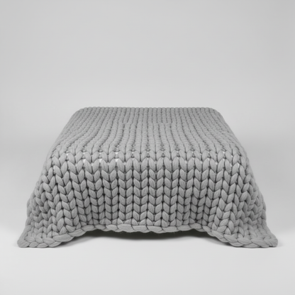 Coperta Lavorata a Maglia XXL | Design Elegante