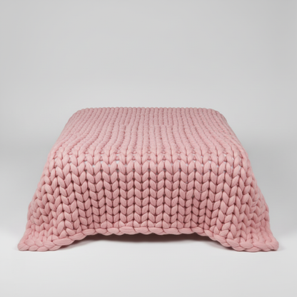 Coperta Lavorata a Maglia XXL | Design Elegante