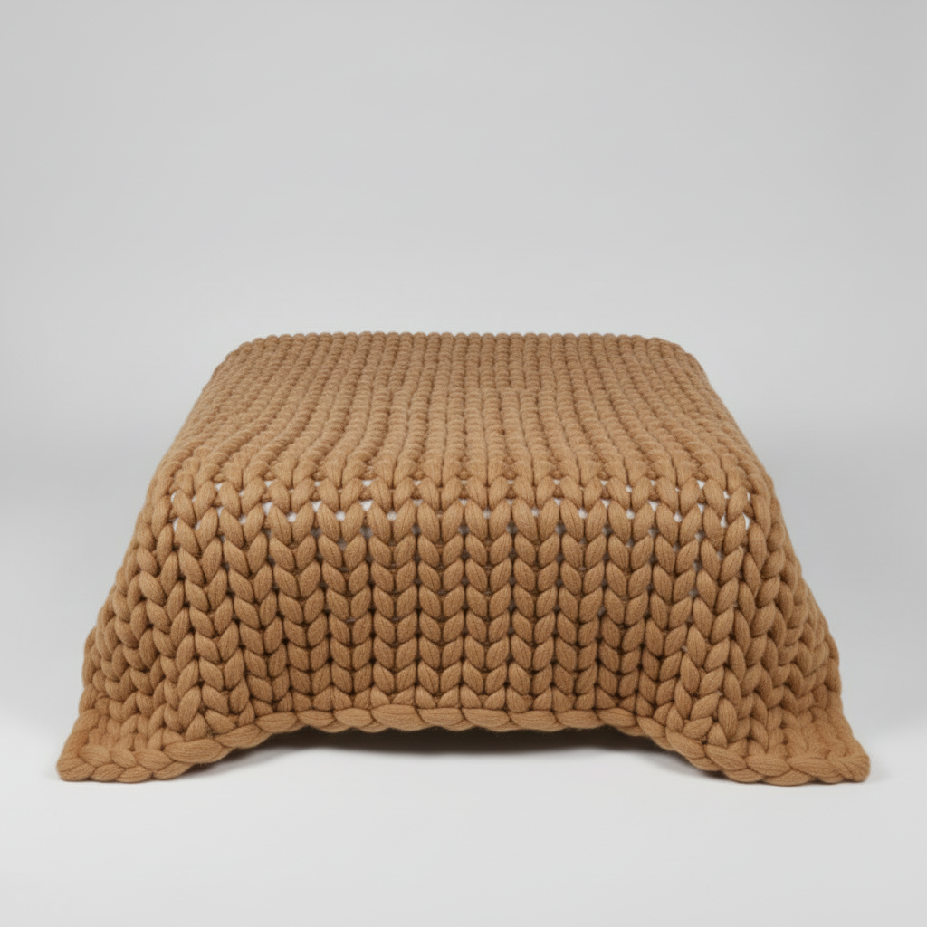 Coperta Lavorata a Maglia XXL | Design Elegante