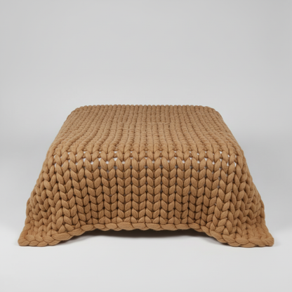 Coperta Lavorata a Maglia XXL | Design Elegante