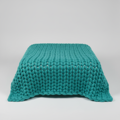 Coperta Lavorata a Maglia XXL | Design Elegante
