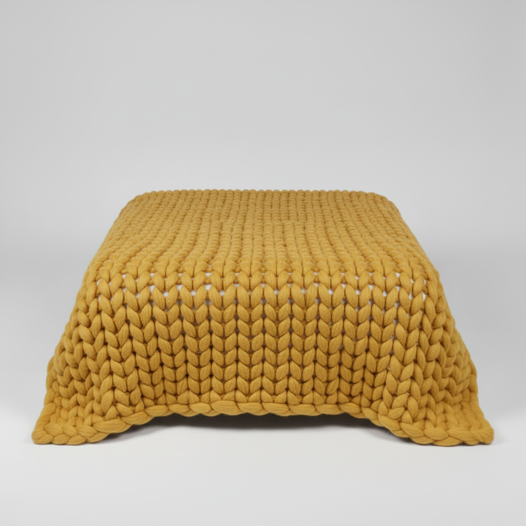 Coperta Lavorata a Maglia XXL | Design Elegante