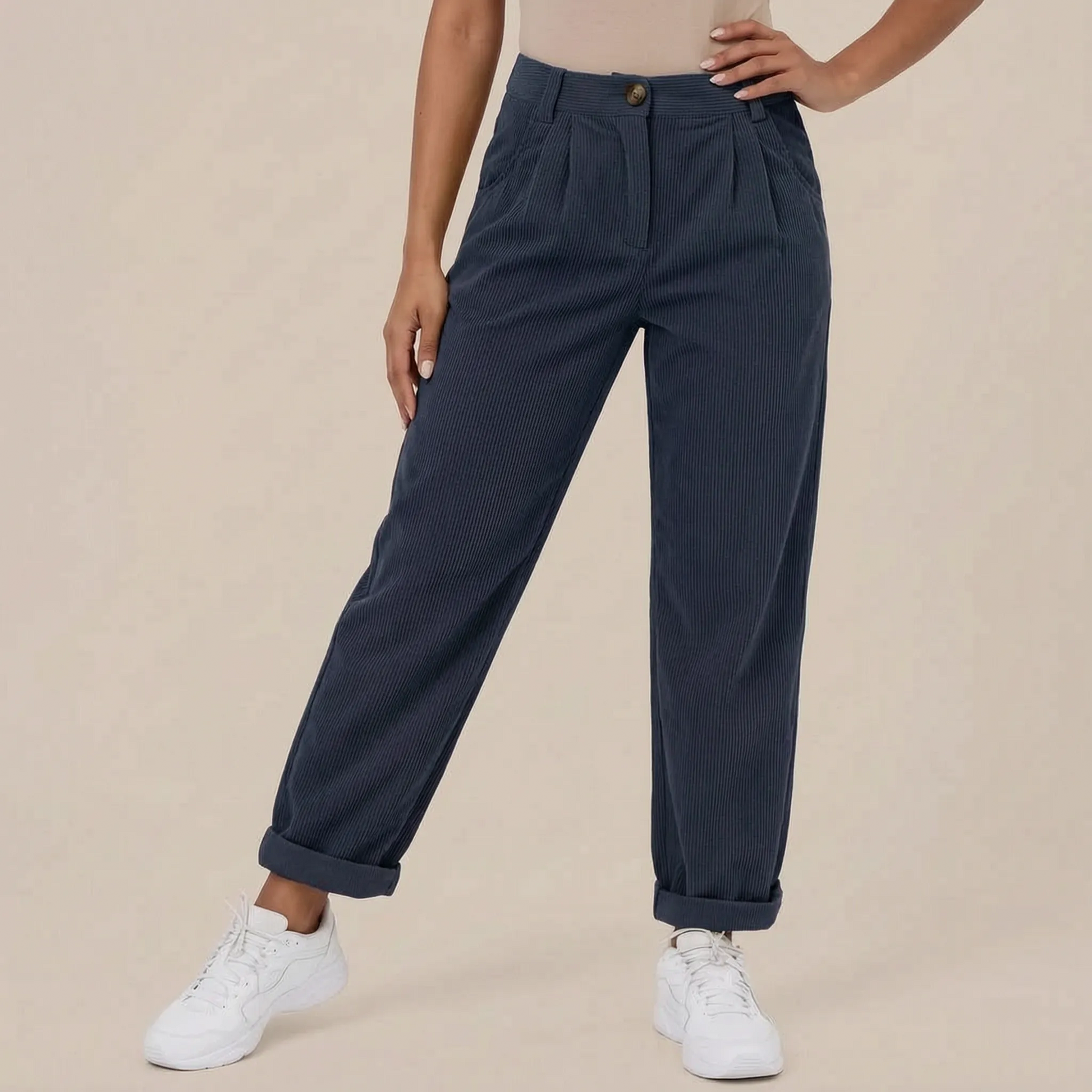 Cordura | Lockere Hose Mit Weitem Bein