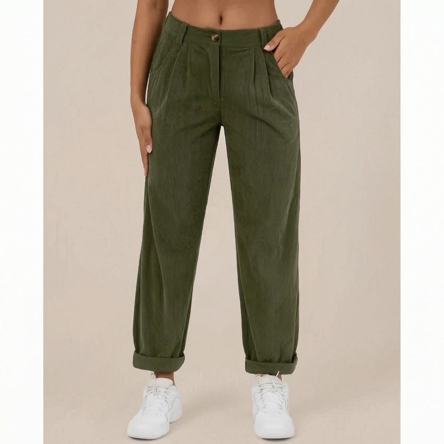 Cordura | Lockere Hose Mit Weitem Bein