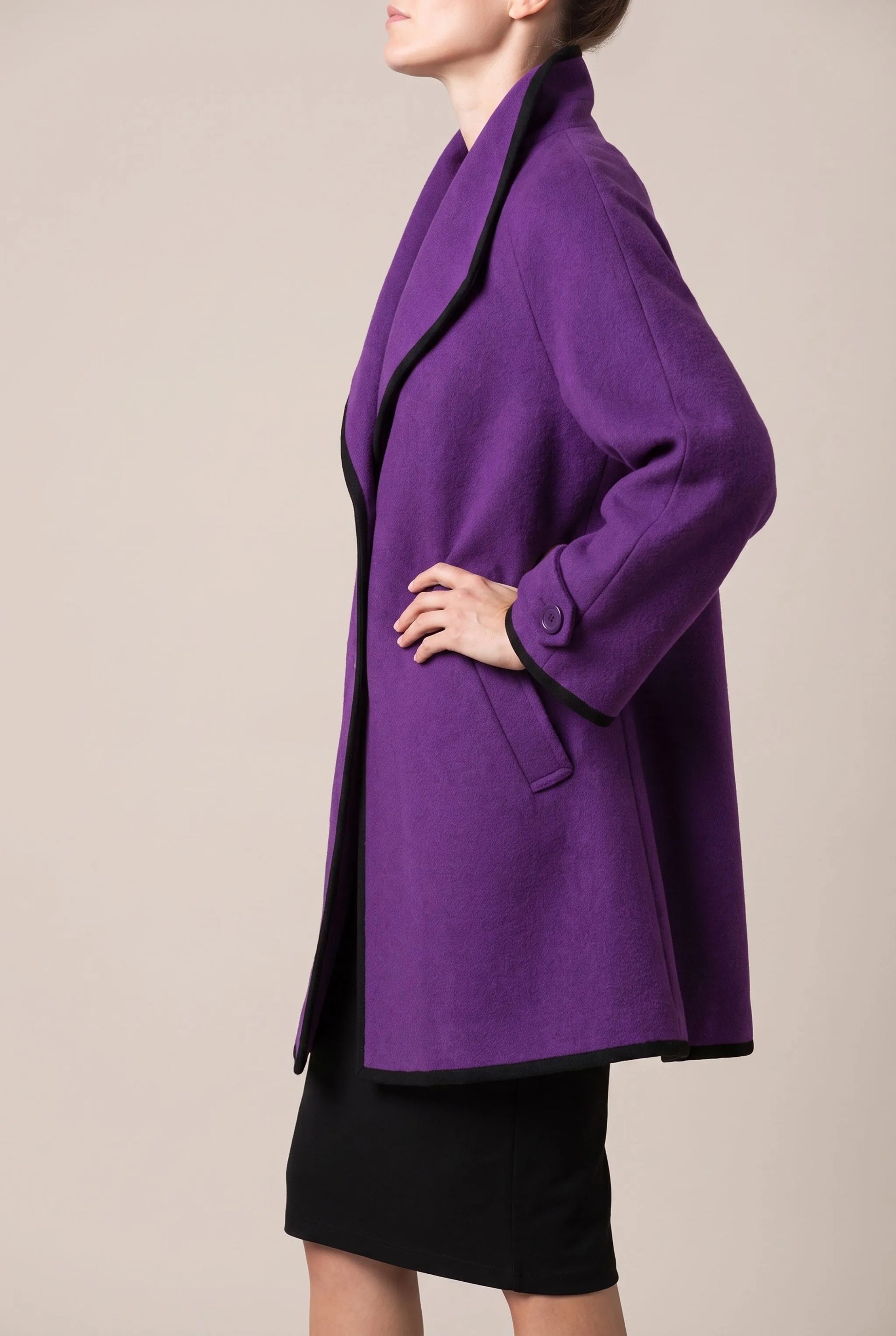 Cortala | Locker Geschnittener Damen Oversize Wintermantel