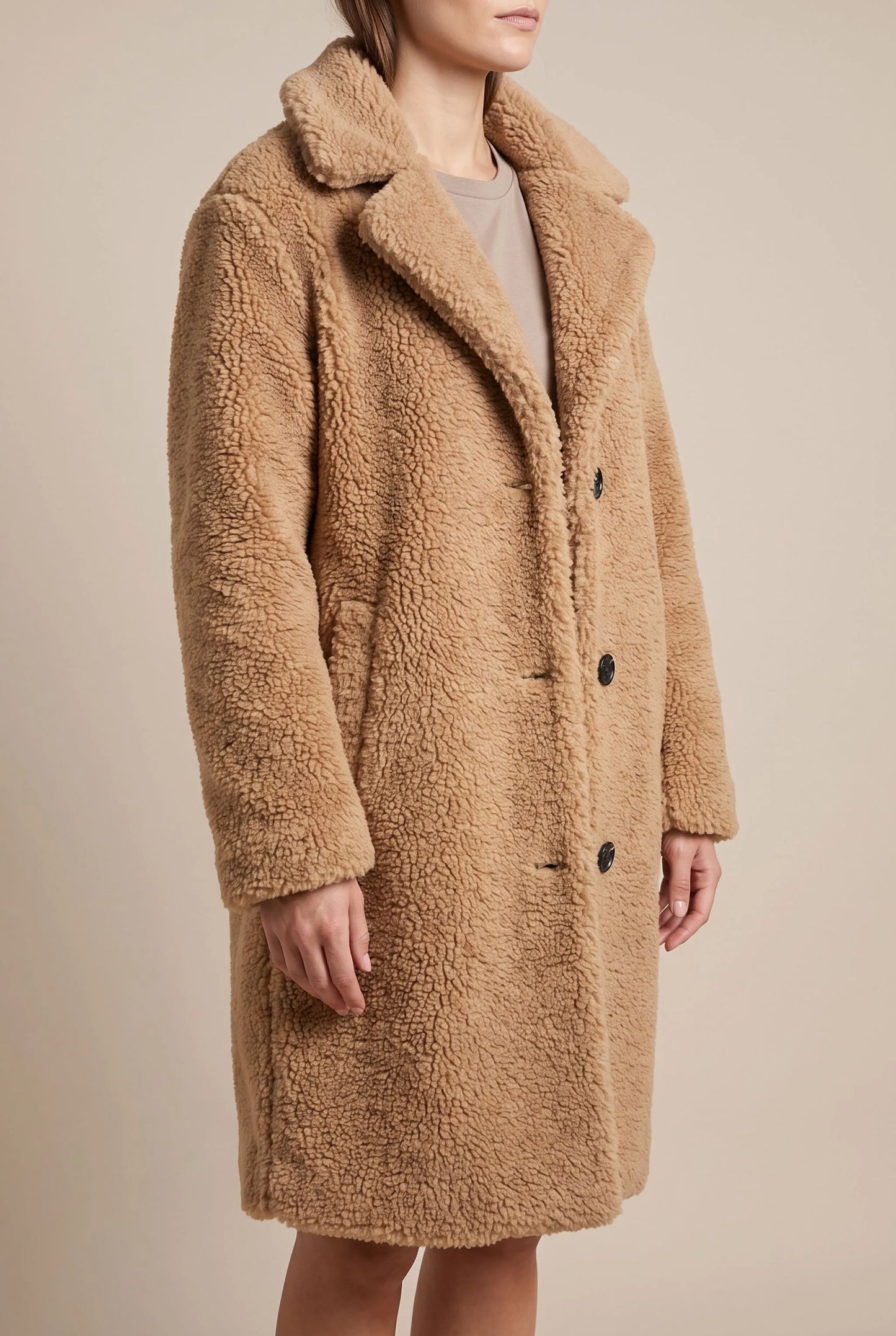 Cosina | Entspannter Damen Plüschmantel