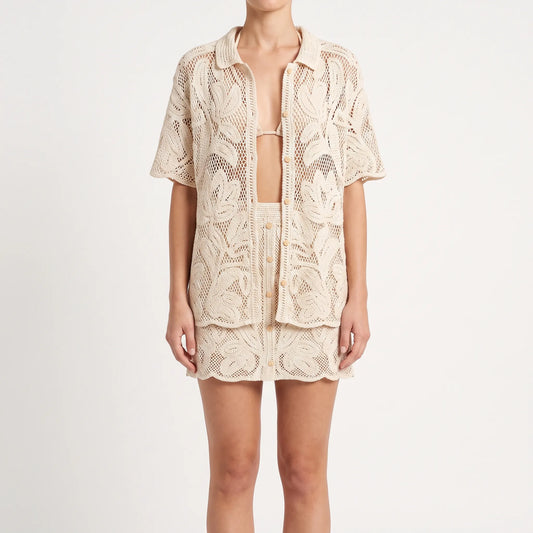 Covra | Zweiteiler Set Damen Sommer Im Boho-Stil