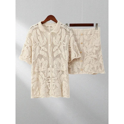 Covra | Zweiteiler Set Damen Sommer Im Boho-Stil